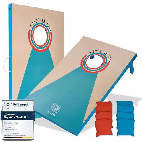 Cornhole Ocean 5 Pro Sackloch Spiel für Outdoor-Aktivitäten