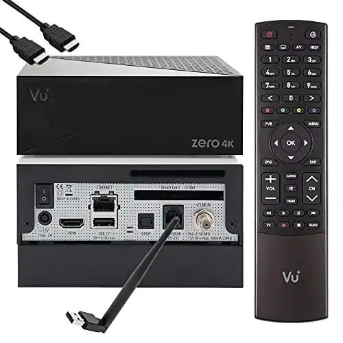 Sat-Receiver mit Festplatte Vu+ VU Zero 4K UHD HDR Sat Receiver