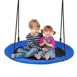 Nestschaukel 100 cm Dreamade für Garten und Indoor mit verstellbarem Seil