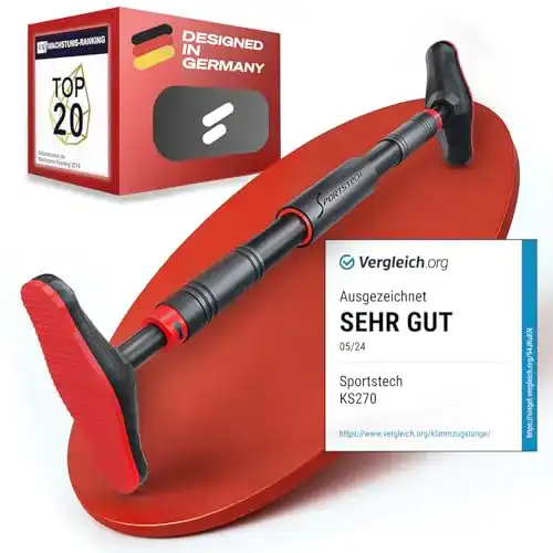 Türreck Klimmzugstange von Sportstech mit Gear-Lock Funktion