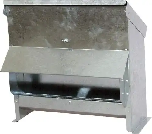 Futterautomat für Hühner von Hemel – Verzinkter Futterspender