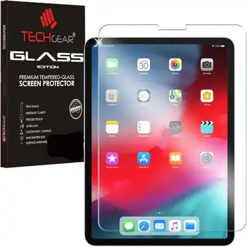 Techgear Panzerglas Schutzfolie für iPad Pro 12.9 (2022/2021/2020)