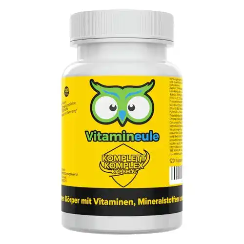Multivitaminpräparat Vitamineule Komplett Komplex Kapseln mit A-Z Vitaminen