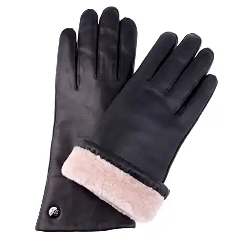 Lammfellhandschuhe von Weikert – Lederhandschuhe mit Touchscreen