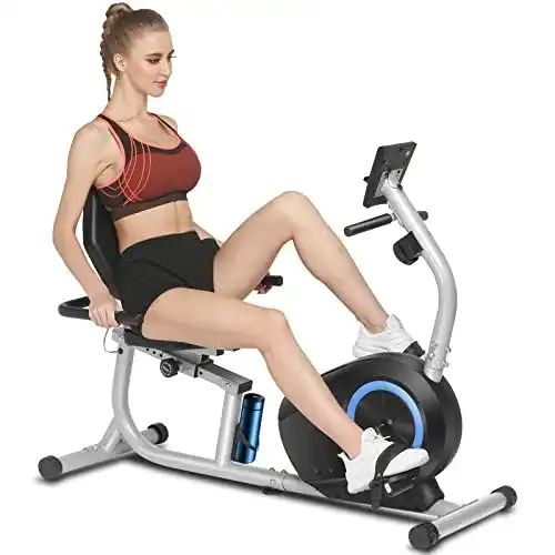 Heimtrainer Ancheer Liegeergometer für Senioren und Fitness