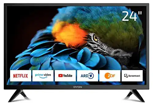 Dyon Smart 24 XT 24 Zoll Fernseher mit HD-Bildqualität und Smart-Funktionen
