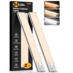 LED Schrankbeleuchtung mit Bewegungsmelder 26 cm von Gritin