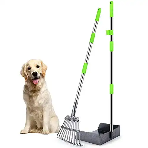 Hundekotschaufel TNELTUEB extra groß aus Metall für große Hunde