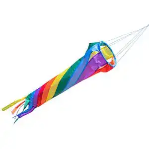 Windsack Cim Windturbine 60 Rainbow UV-beständig wetterfest