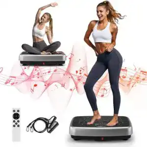 Vibrationsplatte für zu Hause von MOSUNY Doppelmotor, 450 LBS Kapazität