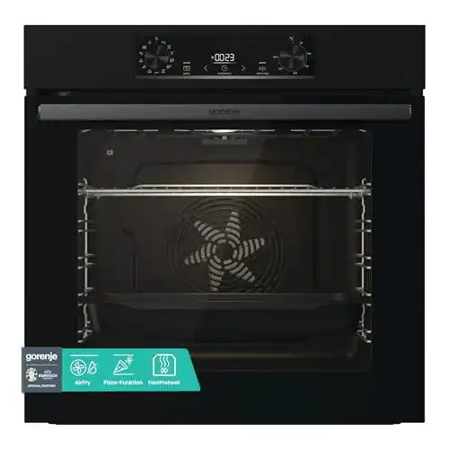 Gorenje BPS 6737 E02B Einbau-Backofen mit 77 Litern und Pyrolyse