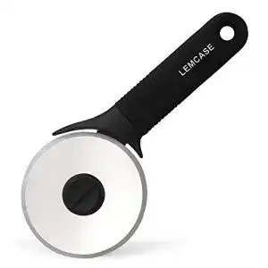 Pizzaschneider LEMCASE Pizzaroller, Pizza Cutter, Pizzamesser
