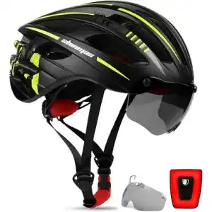 Fahrradhelm für Herren mit Visier von Shinmax