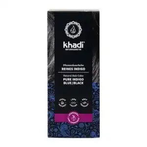 Khadi Indigo Pflanzenhaarfarbe – 100% natürliches Henna-Pulver