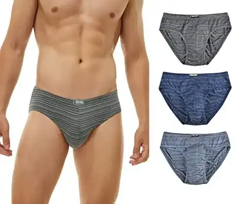 Herren Slips aus Bambus von KNITLORD weich und atmungsaktiv