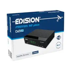 Edision Proton S2 Plus HD-Sat-Receiver für Satellitenempfang