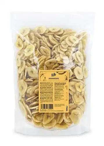 Bananenchips von KoRo im 1 kg Vorteilspack ohne Zuckerzusatz