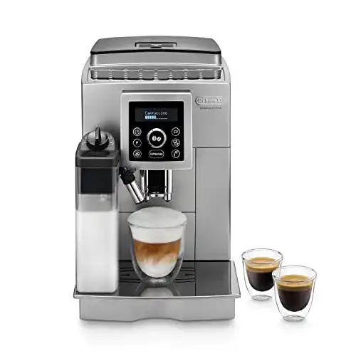 Kaffeevollautomat De’Longhi ECAM 23.466.S mit Milchschlauch