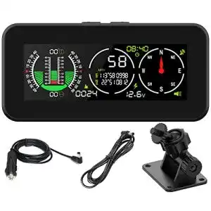 Auto Kompass Mr Cartool M60 Digitaler Neigungsmesser mit GPS und Tacho
