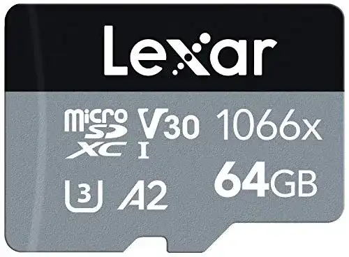 Lexar Professional 1066x Micro-SD-Karte 64GB für Fotografie und Multimedia
