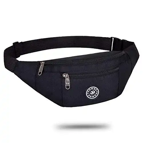 Wasserdichte Bauchtasche von Lebexy für Herren und Damen