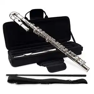 Querflöte Classic Cantabile FL-100J für Einsteiger mit Zubehör