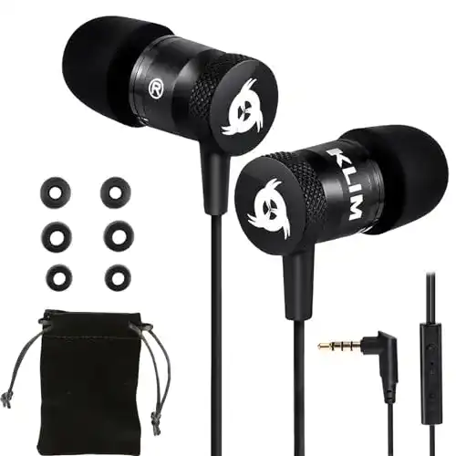 In-Ear-Kopfhörer KLIM Fusion mit Mikrofon und Memory Foam