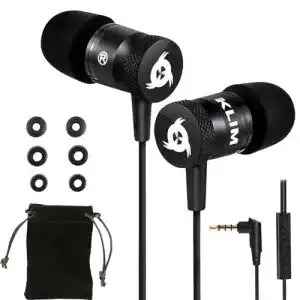 Klim Fusion Sportkopfhörer In-Ears mit Mikrofon und Lautstärkeregler