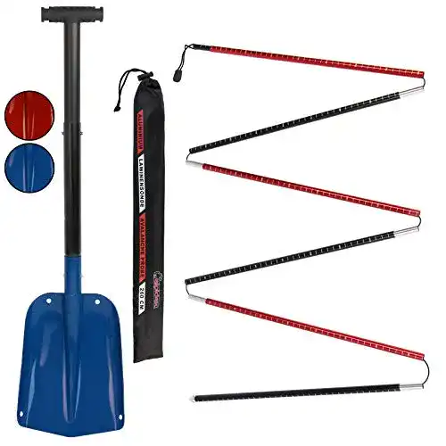 Schneeschieber ALPIDEX Lawinensonde 260 oder 320cm