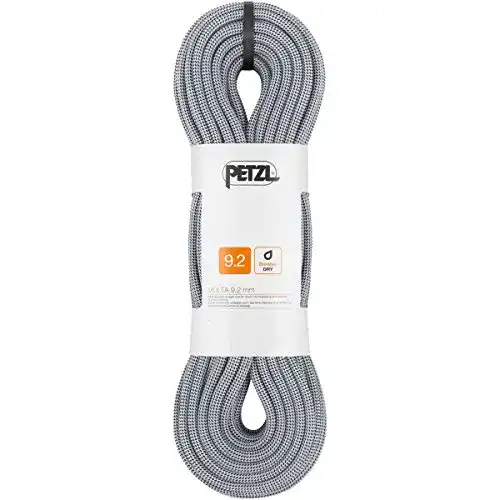 Einfachseil Petzl Verticality für Erwachsene, 60m, schwarz