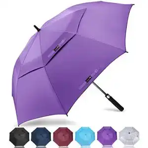 Regenschirm groß Zomake Sturmfest XL – Golf-Regenschirm für 2 Personen
