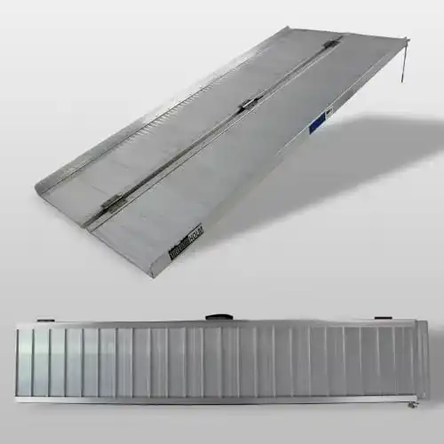 Rollstuhlrampe aus Aluminium klappbar verschiedene Größen 272 kg