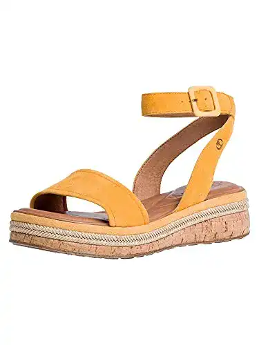 Tamaris Damen Sandaletten 1-1-28231-26 in Mango, Größe 36