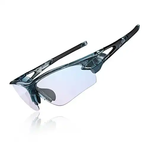 Rockbros Fahrradbrille Photochromatisch mit UV400 Schutz
