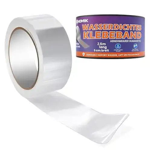 Selbstverschweißendes Klebeband Homik Transparent für Innen und Außen