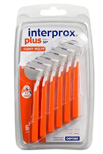 Interdentalbürsten Interprox Plus Orange Super Micro 6er Pack