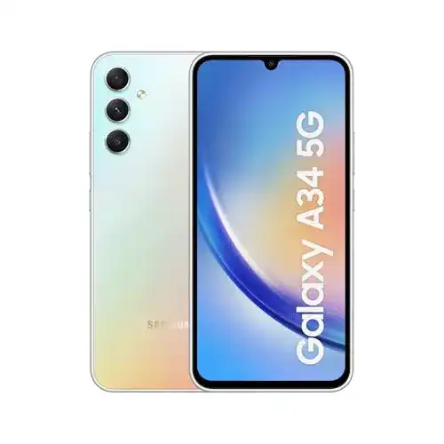 Samsung Galaxy A34 5G Smartphone mit Android und Super AMOLED Display