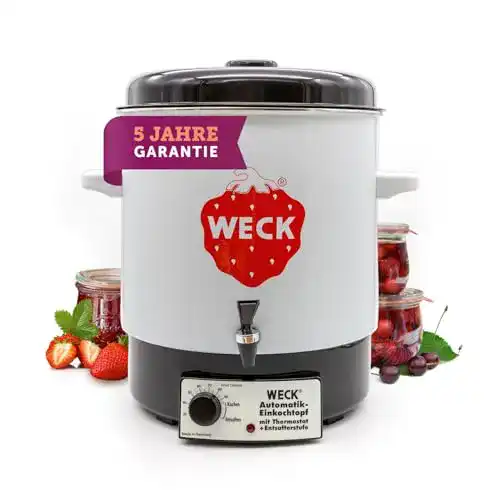 Glühweinkocher Weck Einkochautomat WAT 14A mit Auslaufhahn
