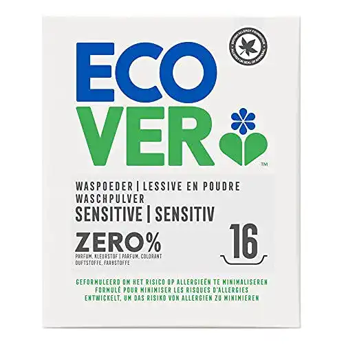 Ecover Zero Sensitive Waschpulver Universal für Babys 1,2 kg