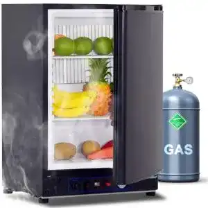 Absorberkühlschrank SMETA Gas Camping Kühlschrank 12V 230V