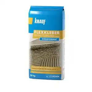 Natursteinkleber Knauf Flexkleber für Großformatfliesen, 20 kg