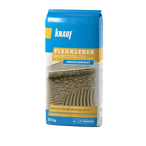 Natursteinkleber Knauf Flexkleber für Großformatfliesen, 20 kg