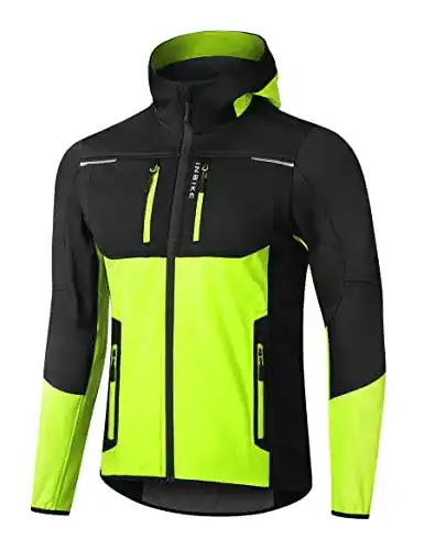 Winter Fahrradjacke Inbike Herren wasserdicht und atmungsaktiv