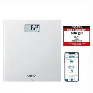 Omron HN300T2 Intelli IT Digitale Personenwaage mit Bluetooth
