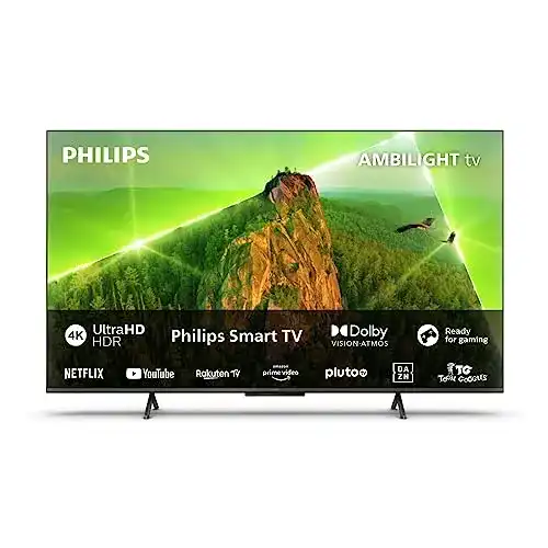80 Zoll Philips Smart TV 75PUS8108/12 mit 4K UHD und Ambilight