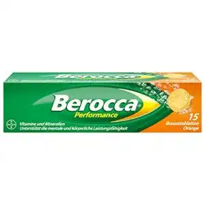 Vitamin-Brausetabletten Berocca Performance Multivitamin im Vergleich