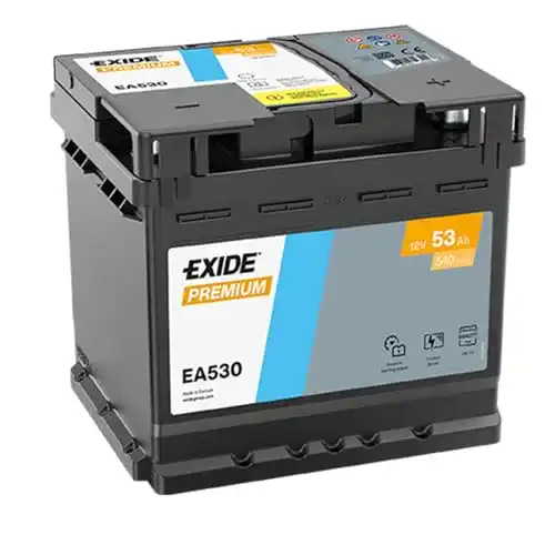 Exide EA530 Autobatterie 12V 53Ah mit Carbon Boost Technologie
