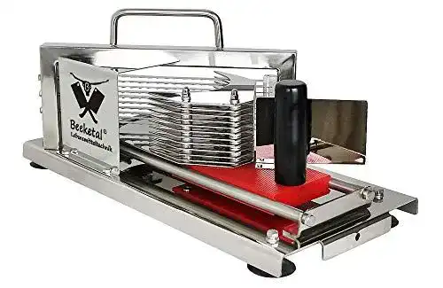 Tomatenschneider Beeketal BTS5 Gastro Profi mit Schlittensystem und Edelstahlklingen