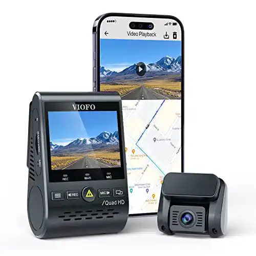 VIOFO A129 Plus Duo Dashcam mit Front- und Rückkamera und WiFi