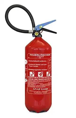 Fettbrandlöscher ninux ABF 6 kg (6 l) mit Halterung